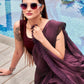 Tikhi Imli Woven Design Embellished Sequinned Saree With Tassles | Swadesiicart