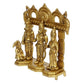Artvarko Brass Ram Darbar Statue Shree Ram Ji Sita Laxman Hanuman - Swadesiicart