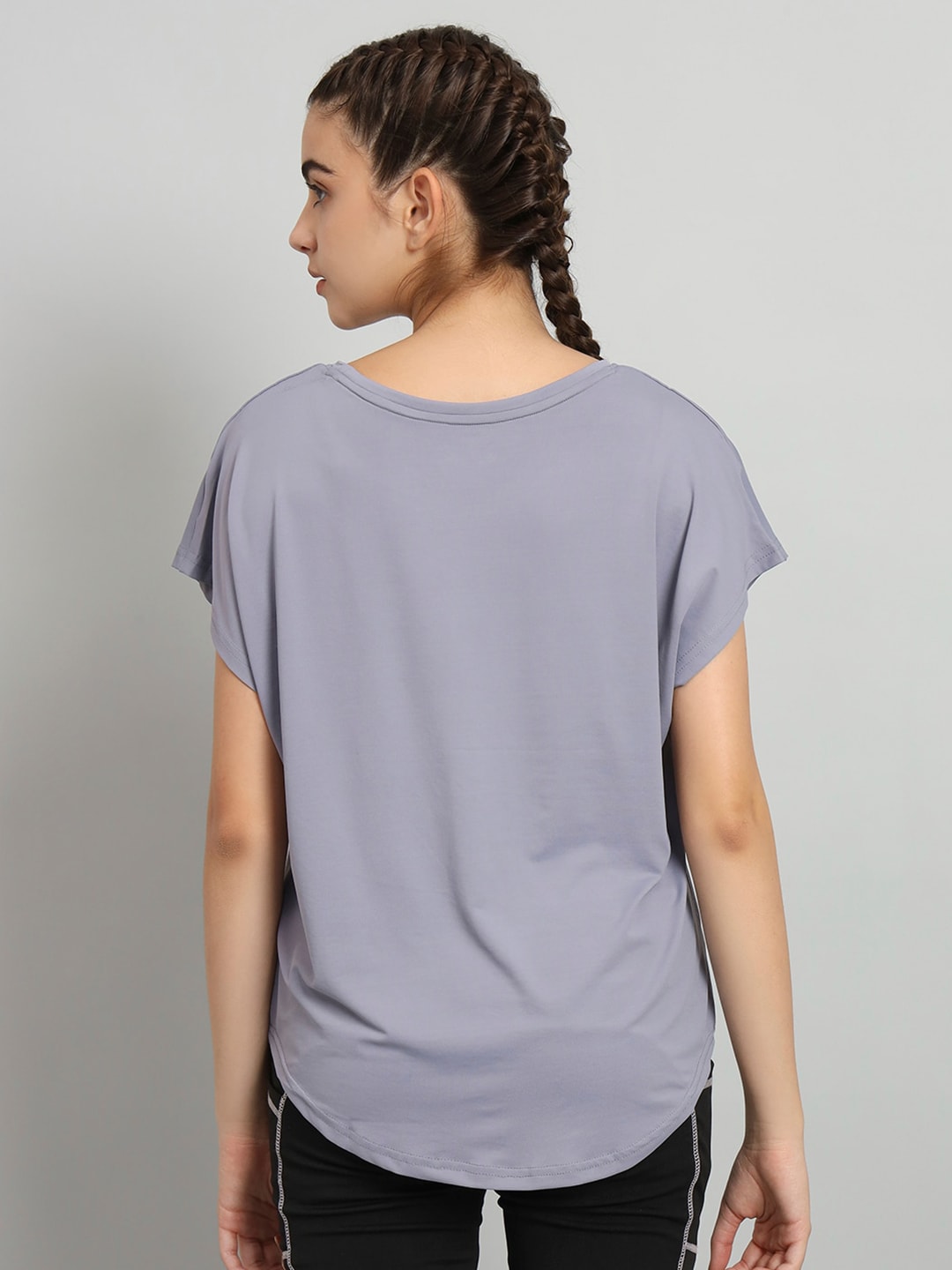 MKH Typography Printed Relaxed Fit Dri-Fit T-shirt - Swadesiicart