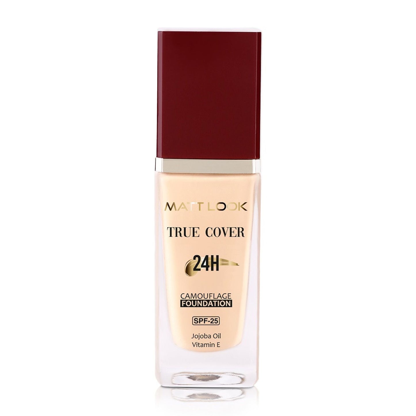 Matt Look True Cover Camouflage 24Hrs Long Stay Foundation - Sun Beige - Swadesiicart