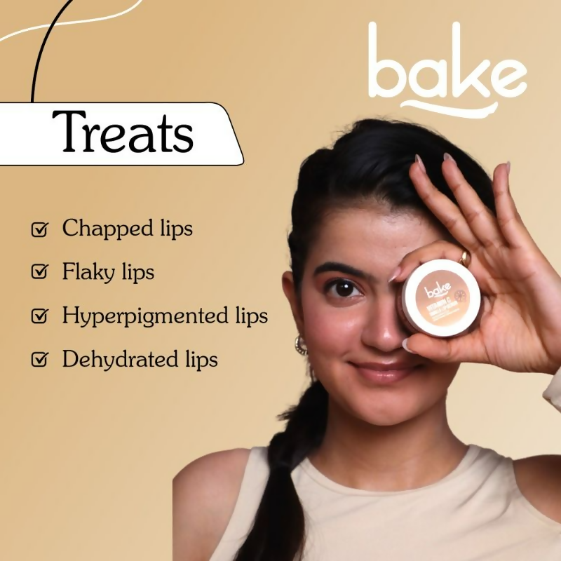 Bake Vitamin C Vanilla Lip Exfoliating & Lightening Scrub - Swadesiicart