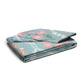 AEROHAVEN Premium Blue & Pink Ethnic Motifs Cotton 300 TC King Bedsheet & 2 Pillow Covers