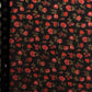 Tikhi Imli Black & Red Poly Georgette Printed Saree | Swadesiicart
