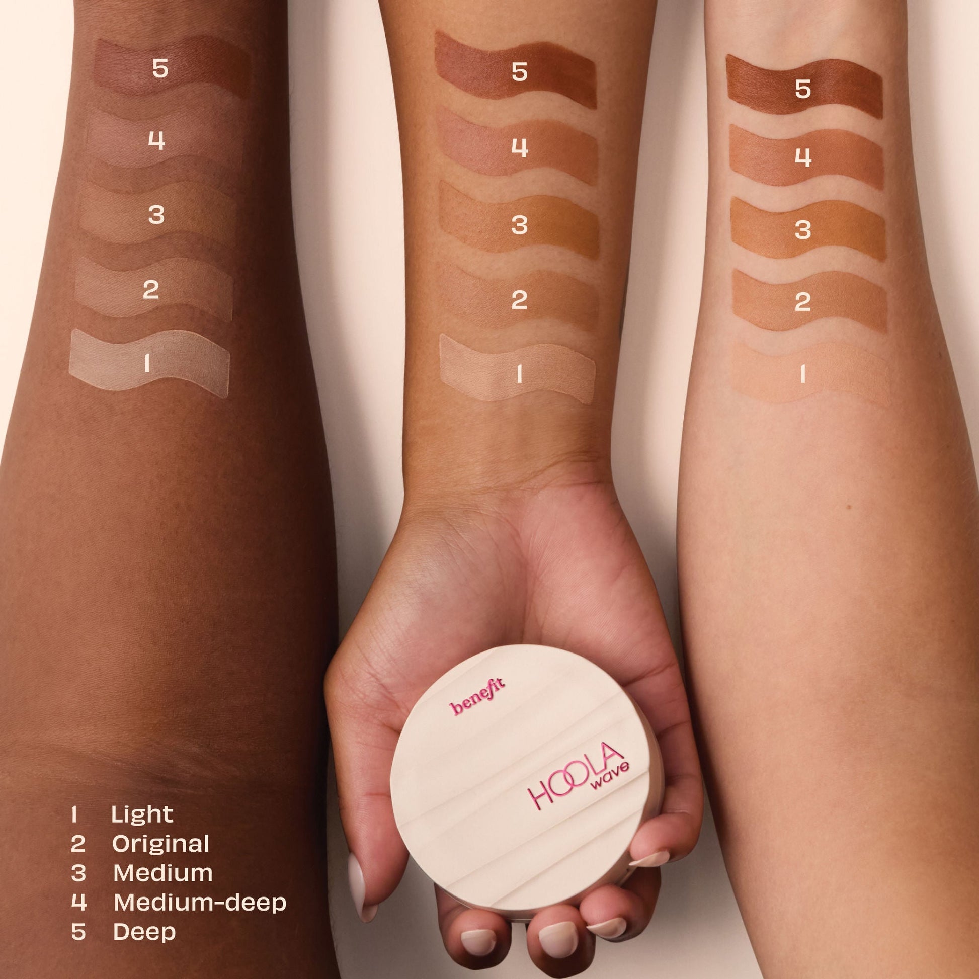 Benefit Cosmetics Hoola Wave Cream Bronzer Balm Creamy Bronzing Balm - Orignal
