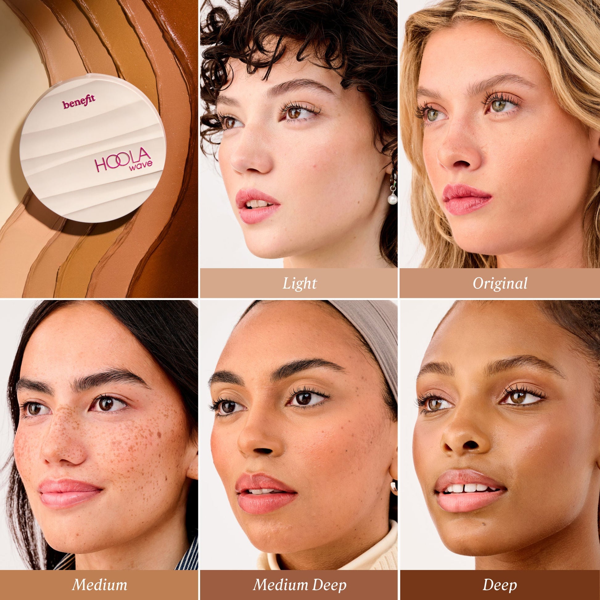 Benefit Cosmetics Hoola Wave Cream Bronzer Balm Creamy Bronzing Balm - Medium Deep