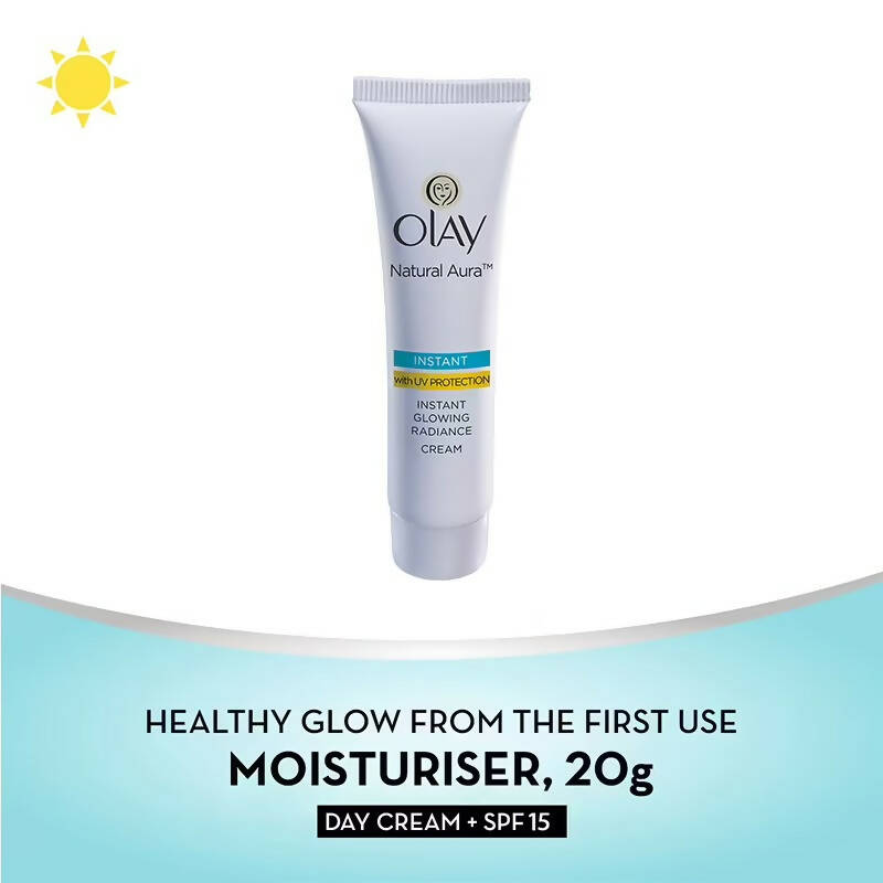 Olay Natural Aura Instant Glowing Radiance Cream - Swadesiicart