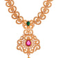 Saraf RS Jewellery Gold-Polished Multi-Colored Jewellery Set - Swadesiicart