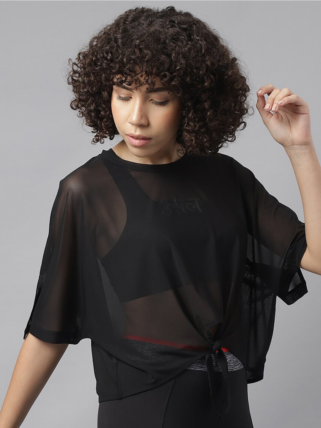 MKH Semi Sheer Dri-FIT Sports T-shirt - Swadesiicart