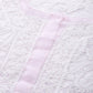 ADA Women Pink & White Chikankari Embroidered Handloom Kurta with Trousers | Swadesiicart