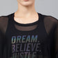 MKH Dri-FIT Typography Printed Drop Shoulder Sleeves Relaxed Fit Sports T-shirt - Swadesiicart