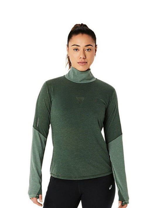 ASICS Metarun Mock Neck Long Sleeves T-Shirt | Swadesiicart