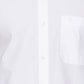 Ramraj Cotton Mens Half Sleeve Formal Poly Cotton White Shirt | Swadesiicart
