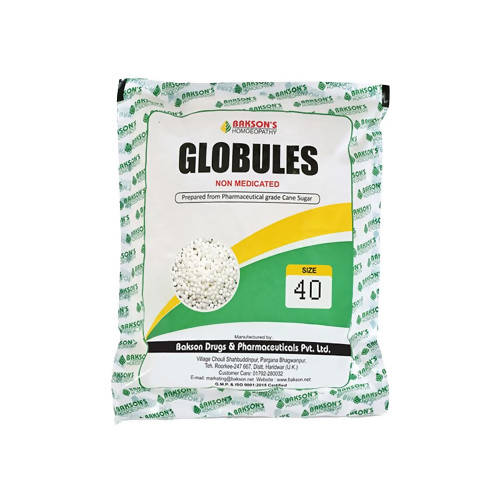 Bakson's Homeopathy 40 Globules | Swadesiicart