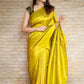 Kalini Woven Design Silk Cotton Zari Banarasi Saree | Swadesiicart