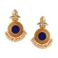 Shoshaa Woman Gold-Toned Contemporary Drop Earrings | Swadesiicart