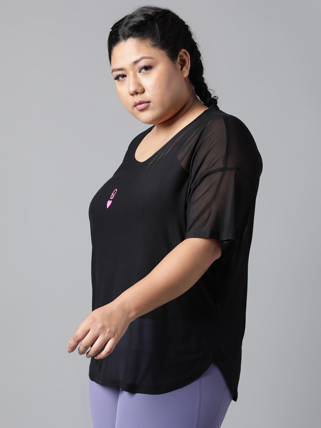 MKH Plus Size Relaxed Fit Dri FIT T-shirt - Swadesiicart