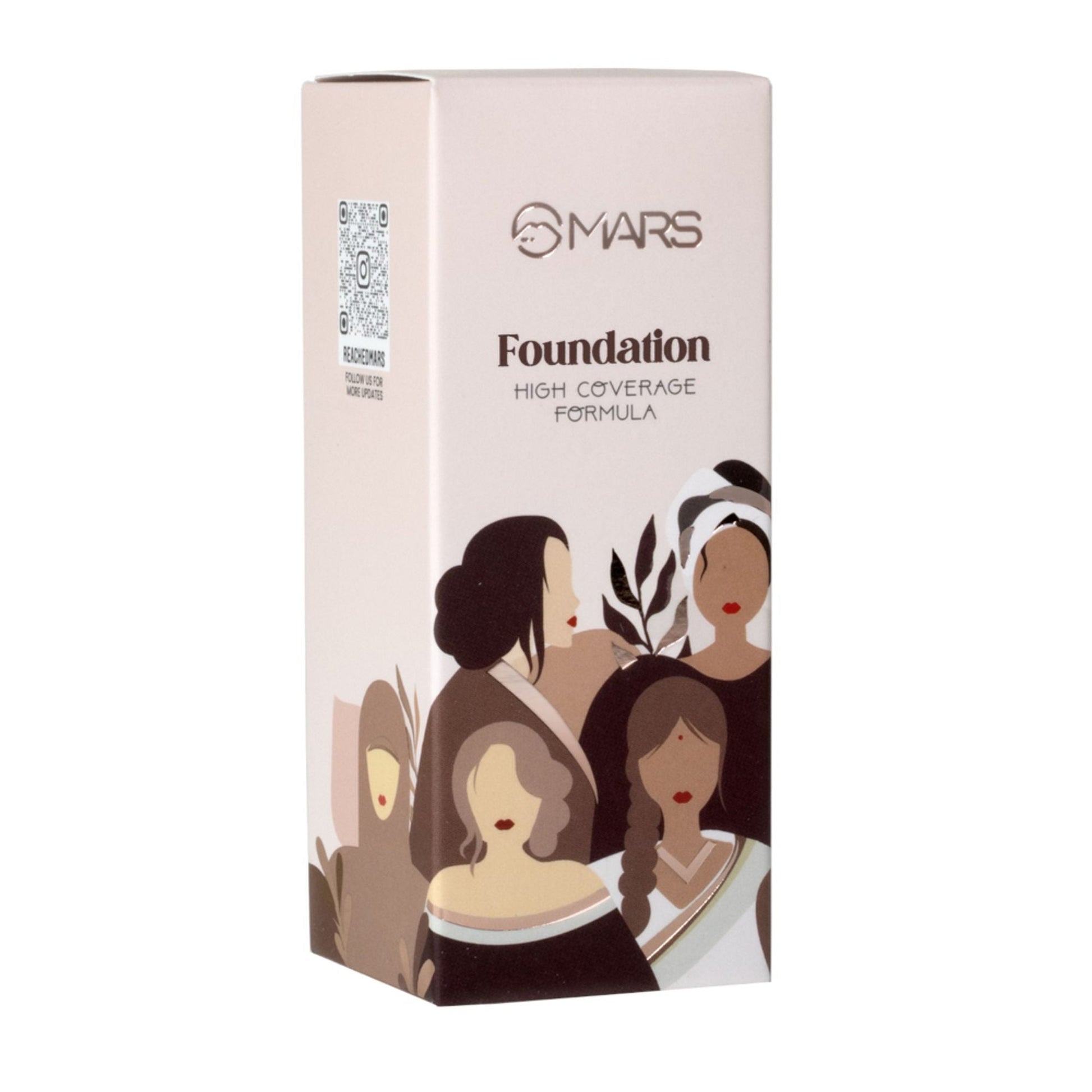 MARS Cosmetics SPF50 PA++++ High Coverage Liquid Foundation - 07 - Swadesiicart