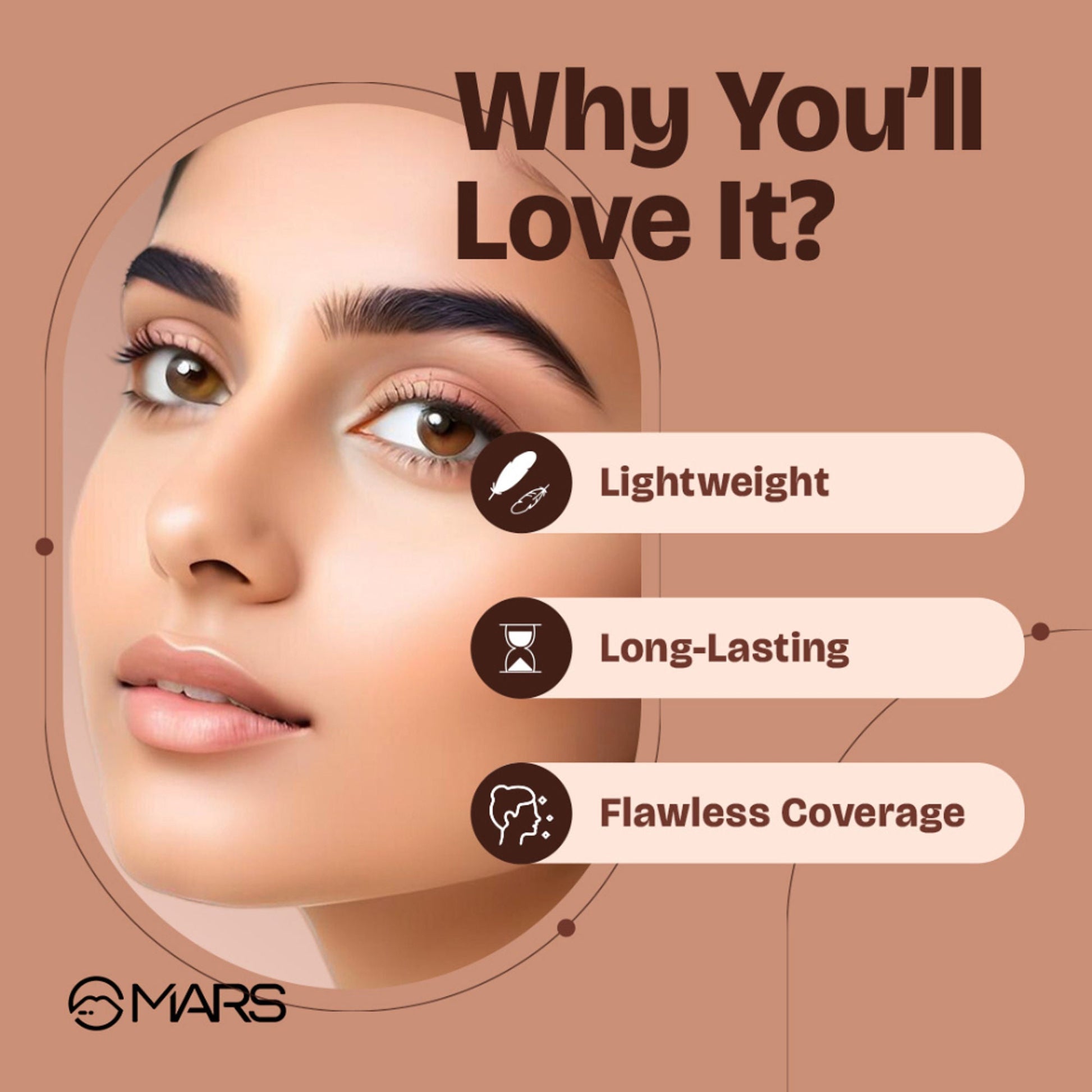MARS Cosmetics SPF 50 PA++++ Cancel Concealer - 06 Honey Glow - Swadesiicart