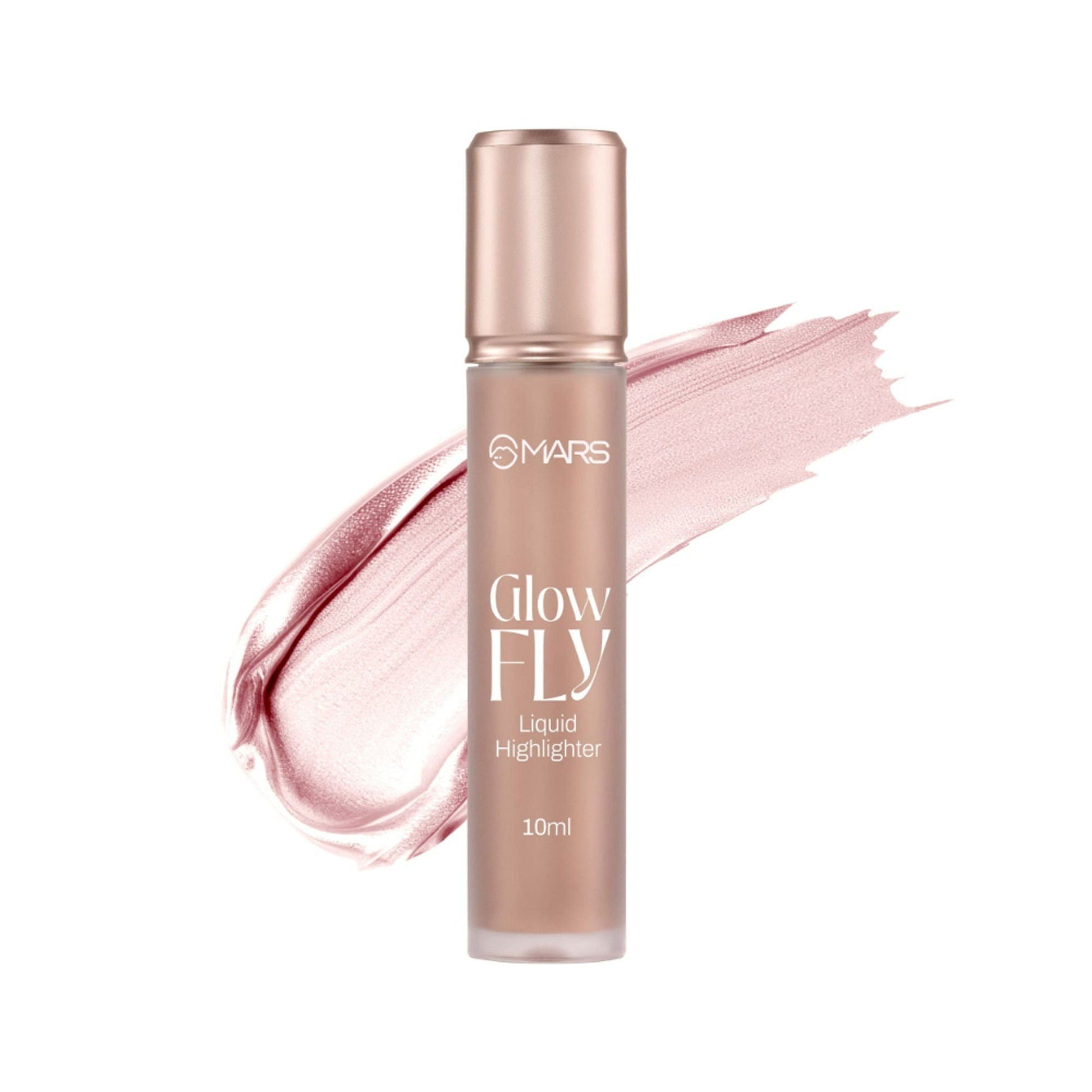 MARS Cosmetics Glow Fly Liquid Highlighter - 01-Winged Rose - Swadesiicart