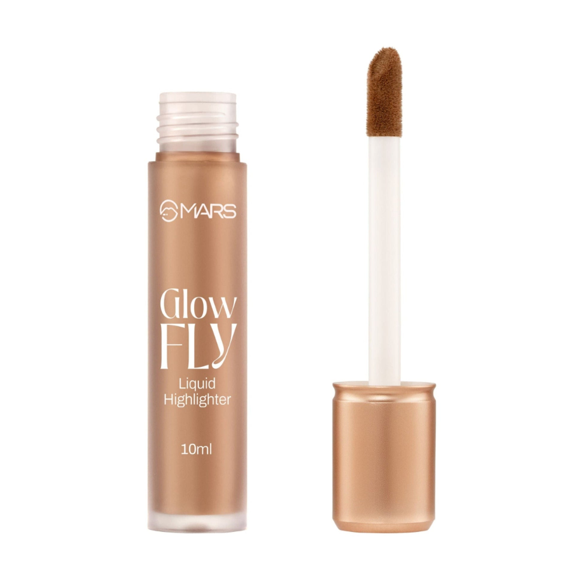 MARS Cosmetics Glow Fly Liquid Highlighter - 03-Winged Gold - Swadesiicart
