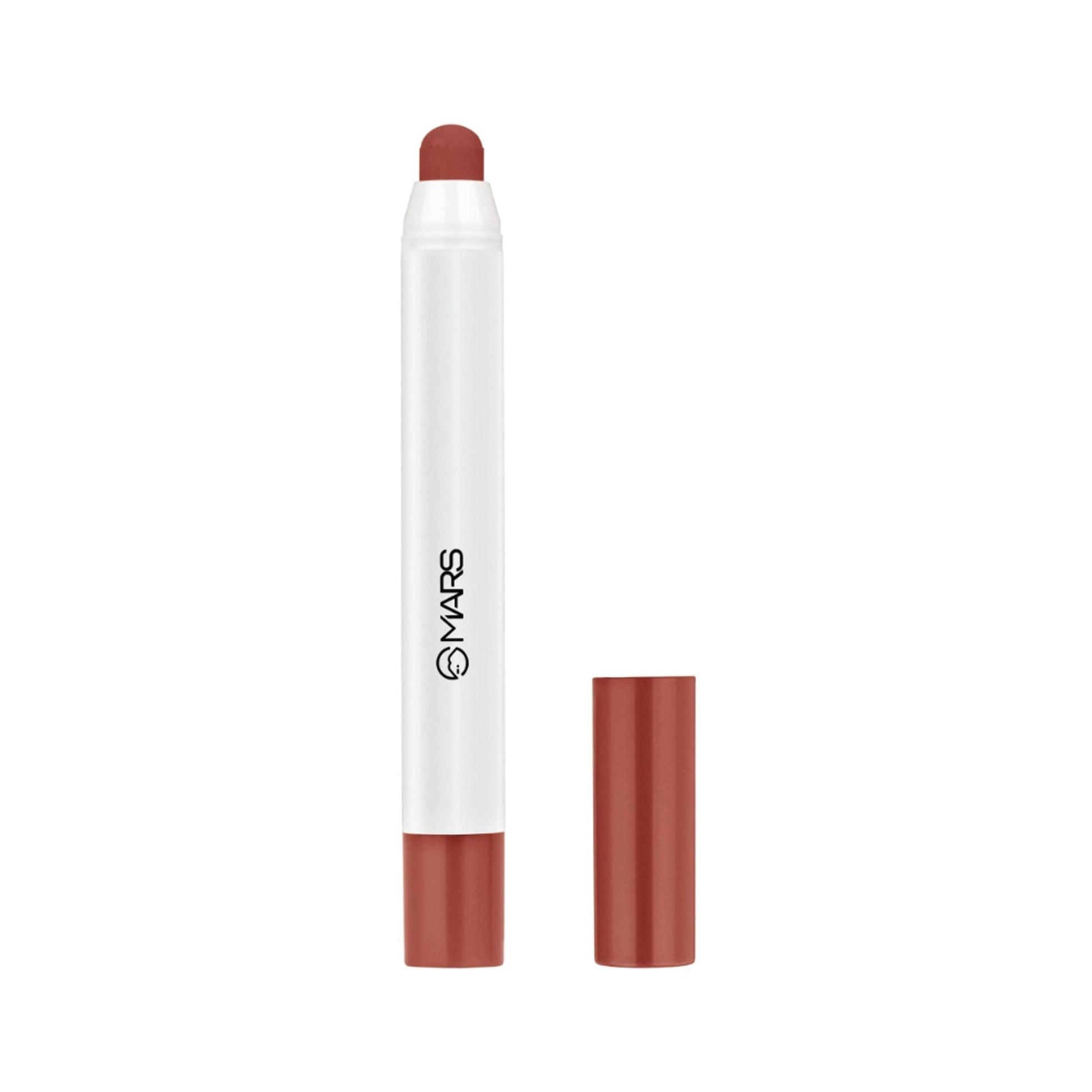 MARS Cosmetics Cloud Kiss Soft - Matte Lip Crayon - 08 Peach Skies - Swadesiicart