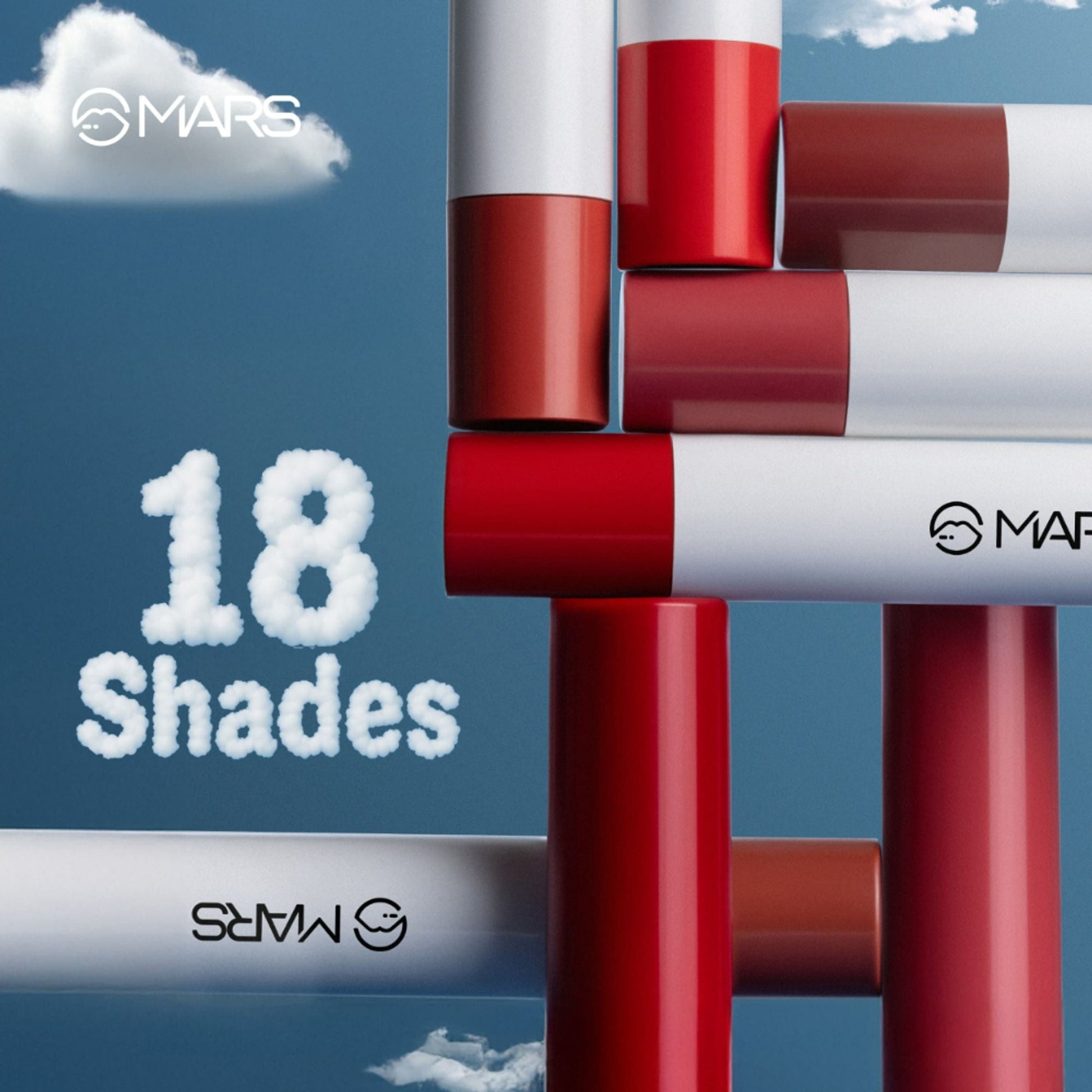 MARS Cosmetics Cloud Kiss Soft - Matte Lip Crayon - 13 Plum Horizon - Swadesiicart