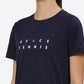 ASICS Women Typography Court Graphic Printed T-shirt | Swadesiicart