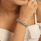 Nuyug Emerald Luxe Anti Tarnish Bangle | Swadesiicart