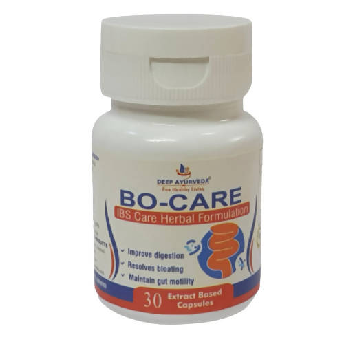 Deep Ayurveda Bo-Care 500mg Veg Capsules - DEEP AYURVEDA