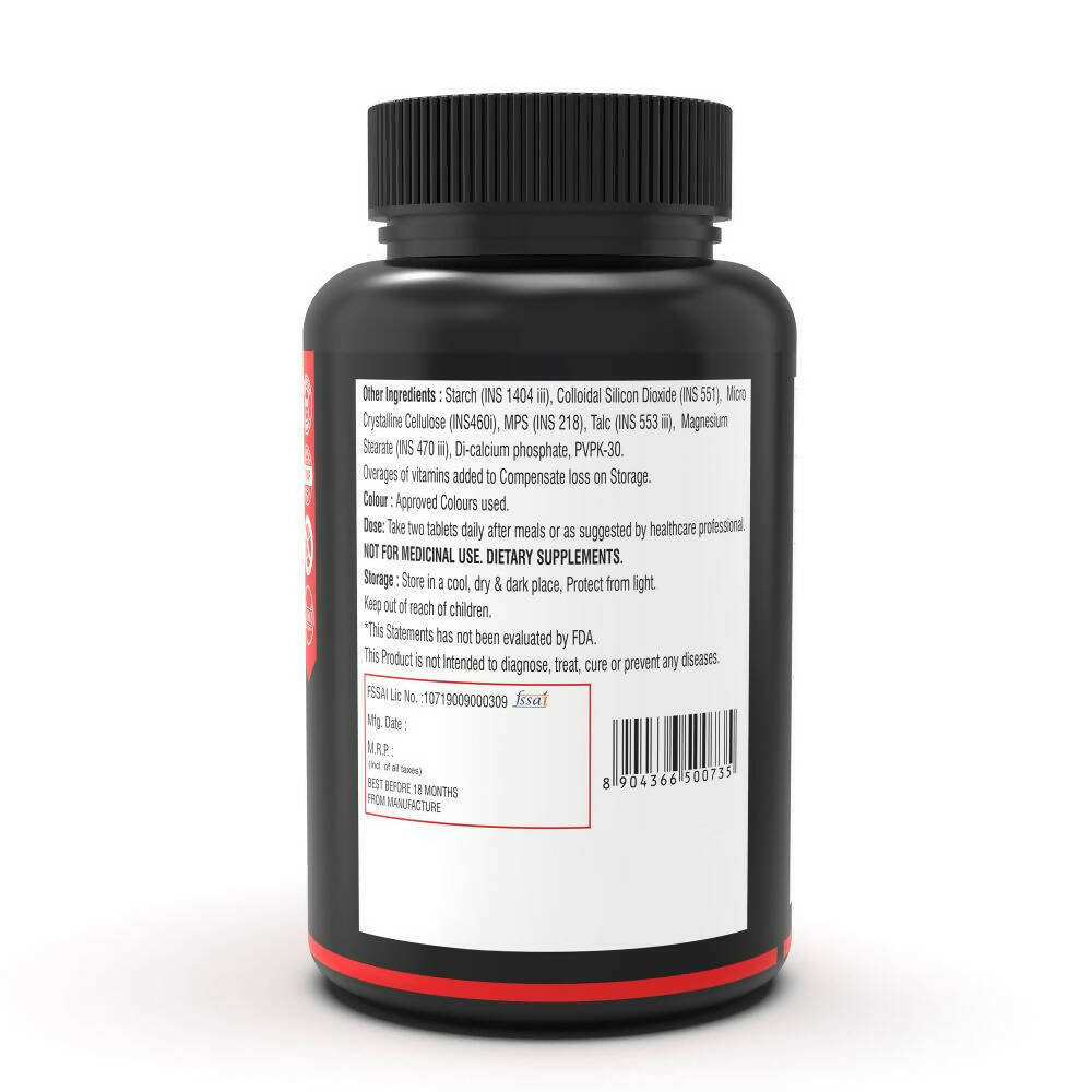 NutritJet Men’s Testosterone Booster Tablets | Swadesiicart