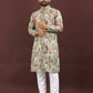 Anaita Brown Digital Print Kurta