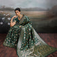 Anaita D Green Silk Blend Woven Saree With Blouse