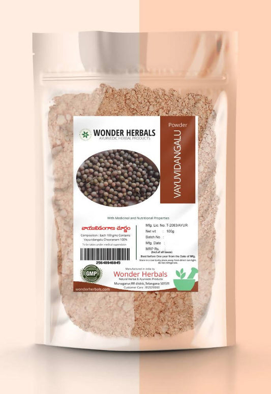 Wonder Herbals Vayuvidhangalu Choornam | Swadesiicart