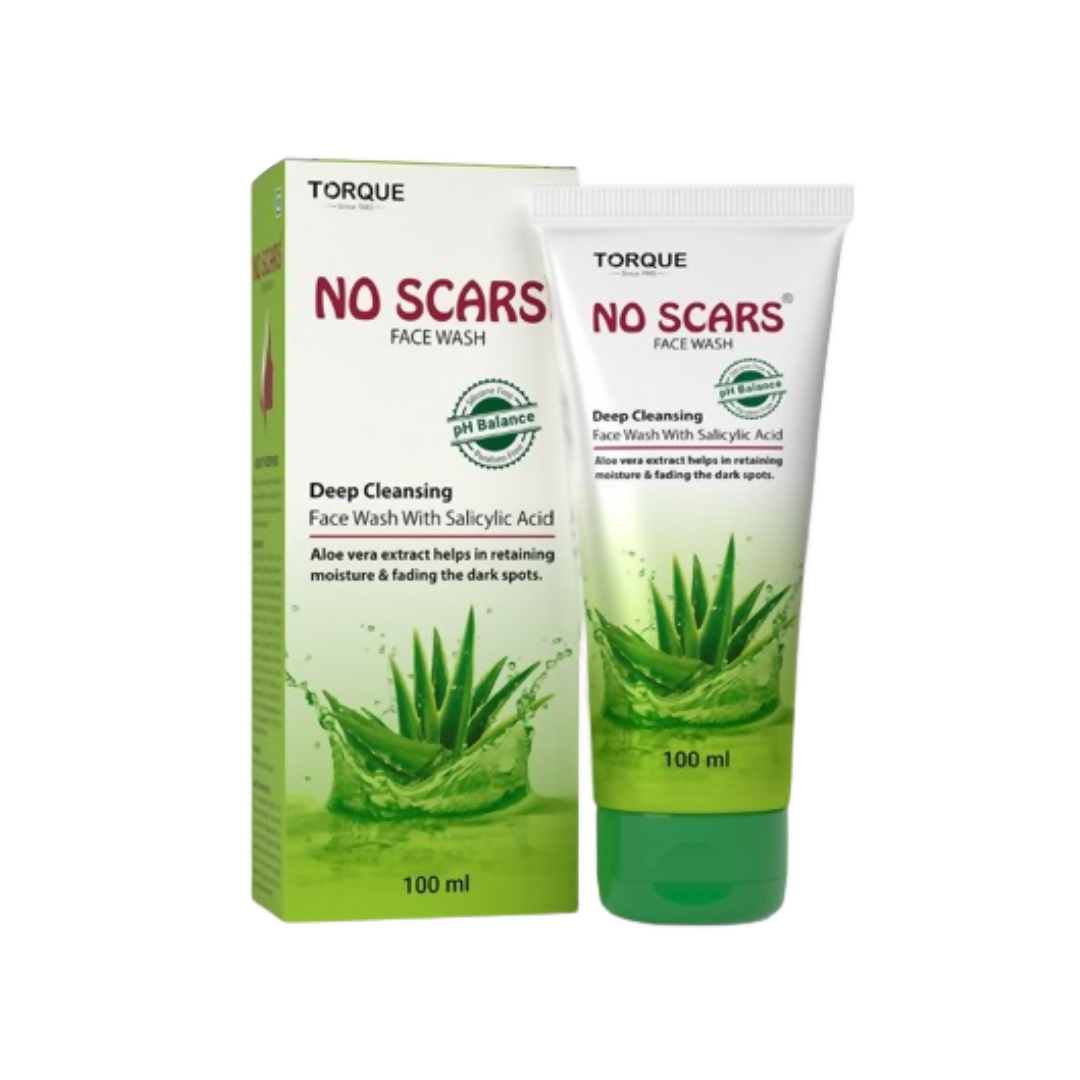Torque's No Scars Aloevera Face Wash For Deep Cleansing - Swadesiicart
