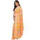 Women's Partywear Designer Yellow Georgette Fancy Saree - Satrangi | Swadesiicart