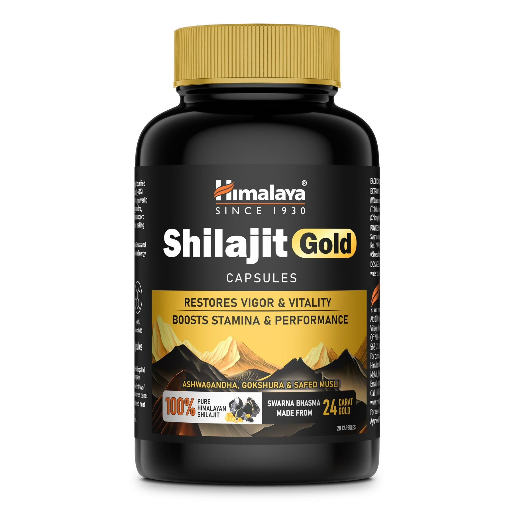 Himalaya Herbals SJ Gold Capsules | Swadesiicart