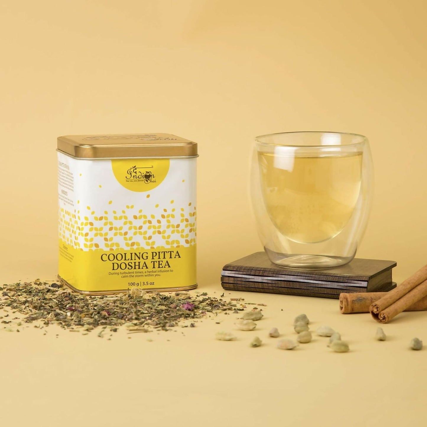 The Indian Chai - Cooling Pitta Dosha Tea | Swadesiicart