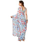 Women's Partywear Designer Sky blue Georgette Fancy Saree - Satrangi | Swadesiicart