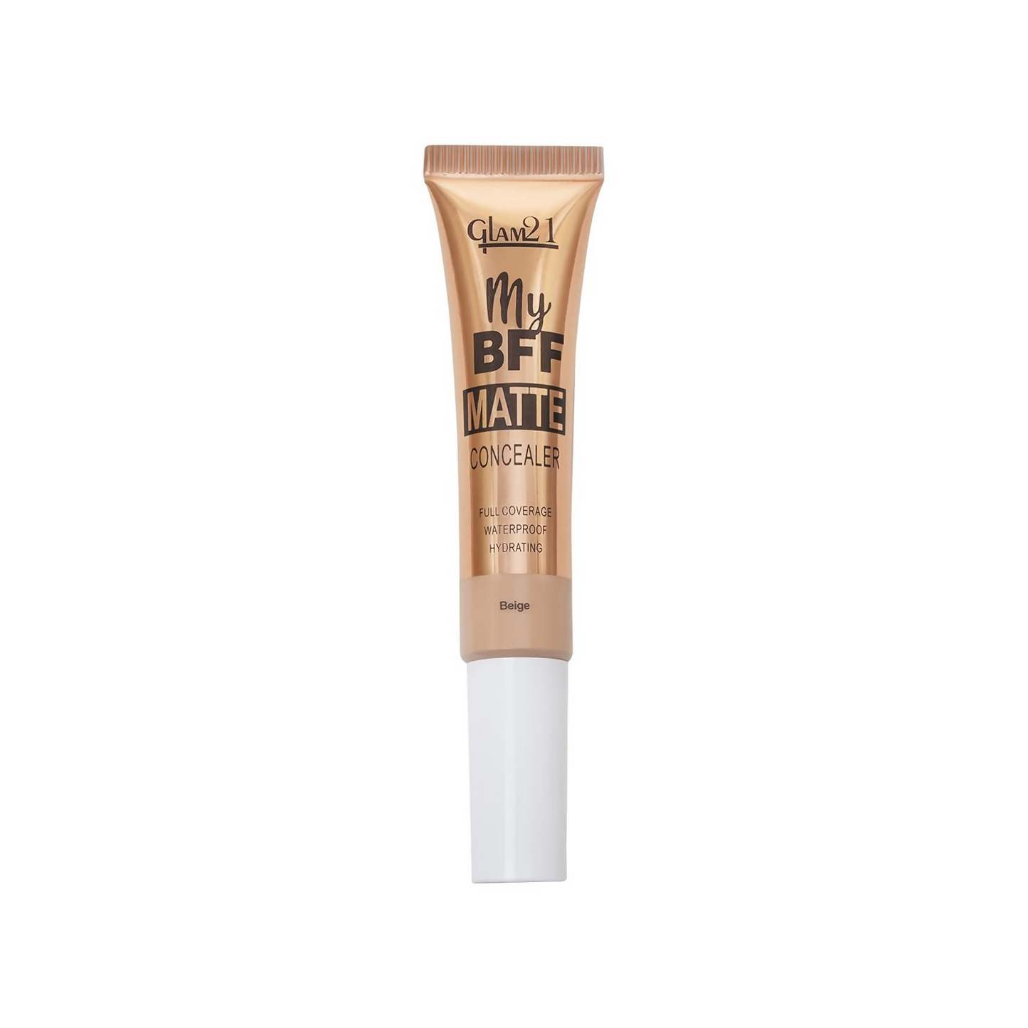 Glam21 My BFF Matte Liquid Concealer For All Skin Tone Matte Finish - Beige - Swadesiicart