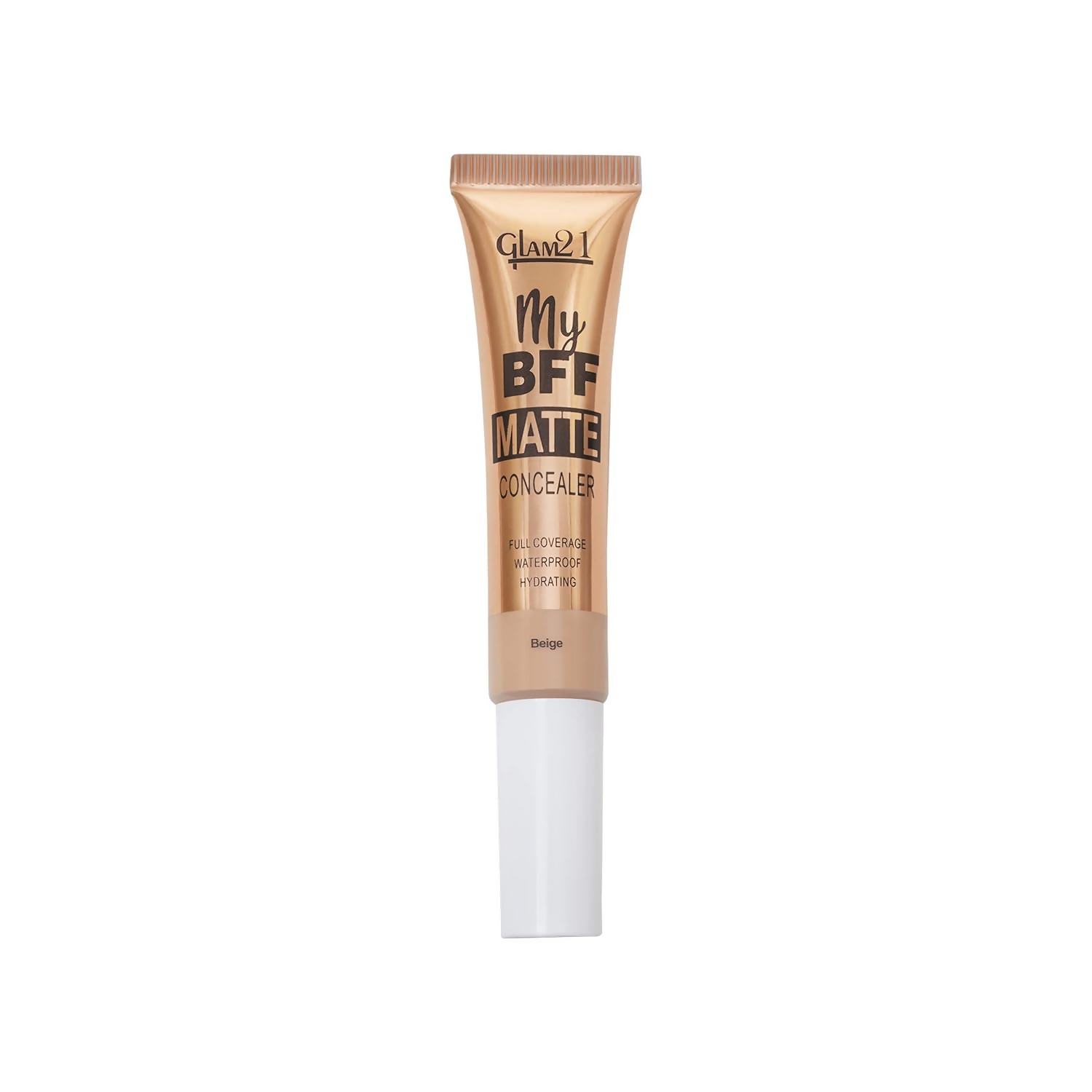 Glam21 My BFF Matte Liquid Concealer For All Skin Tone Matte Finish - Beige - Swadesiicart