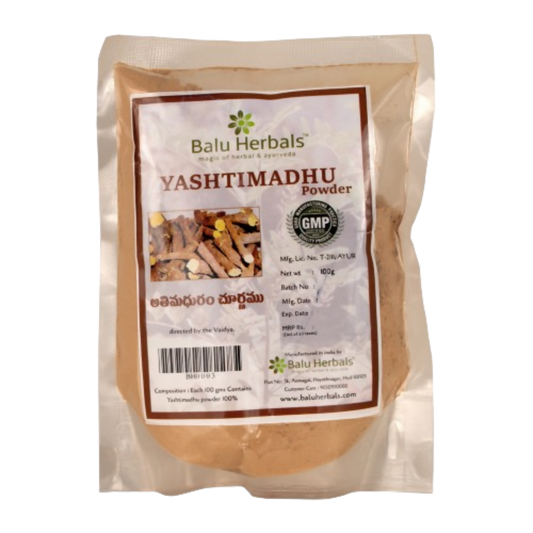 Balu Herbals Yestimadhu (Athimaduram) Powder - Balu Herbals