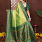 Aastha Fashion Pista Tissue Silk Weaving Saree