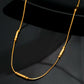 VOJ Gold-Polished Designer Chain With Gold Pipe | Swadesiicart