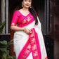 Rani Silk Zari Woven Saree with Unstitched Blouse - Hiral Fashion | Swadesiicart