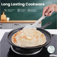 The Indus Valley CASTrong Cast Iron Cookware Set: Tawa + Fry Pan + Wok Kadai, Kitchen set for Home, Pre-seasoned,100% Pure Cast Iron Cookware,Toxin-free Pots and Pans,Tadka Pan