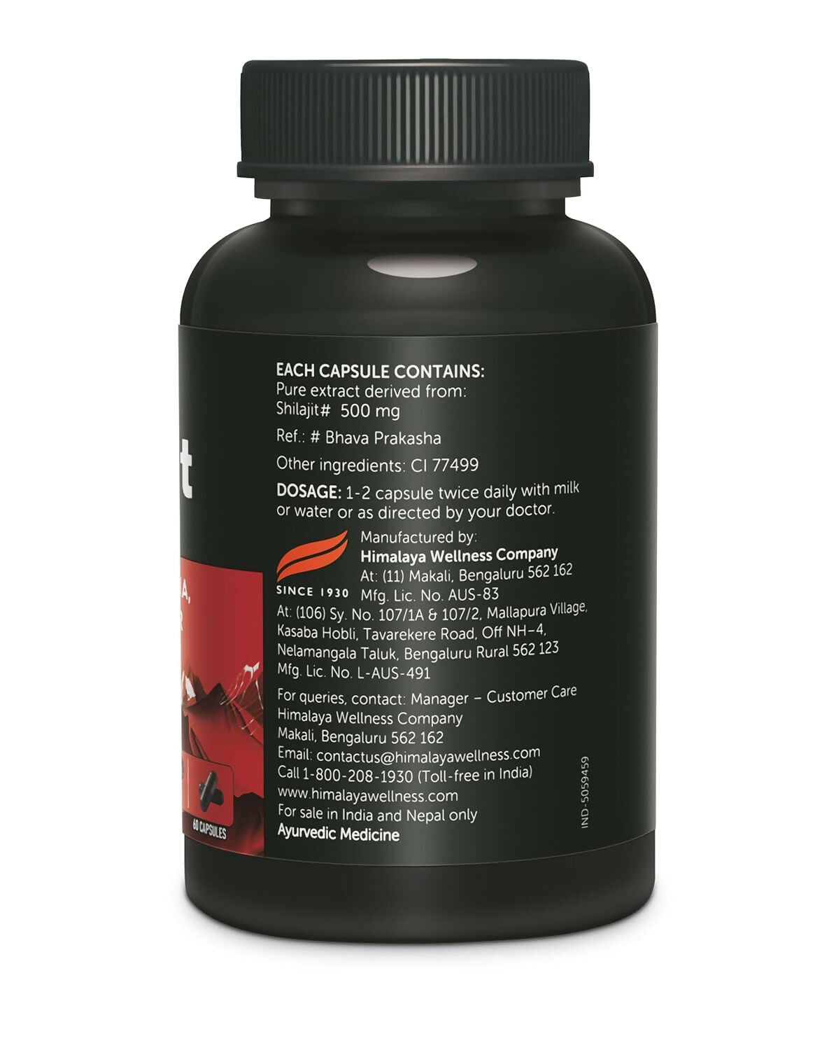 Himalaya Herbals SJ Capsules For Supports Healthy Testosterone Levels - Swadesiicart