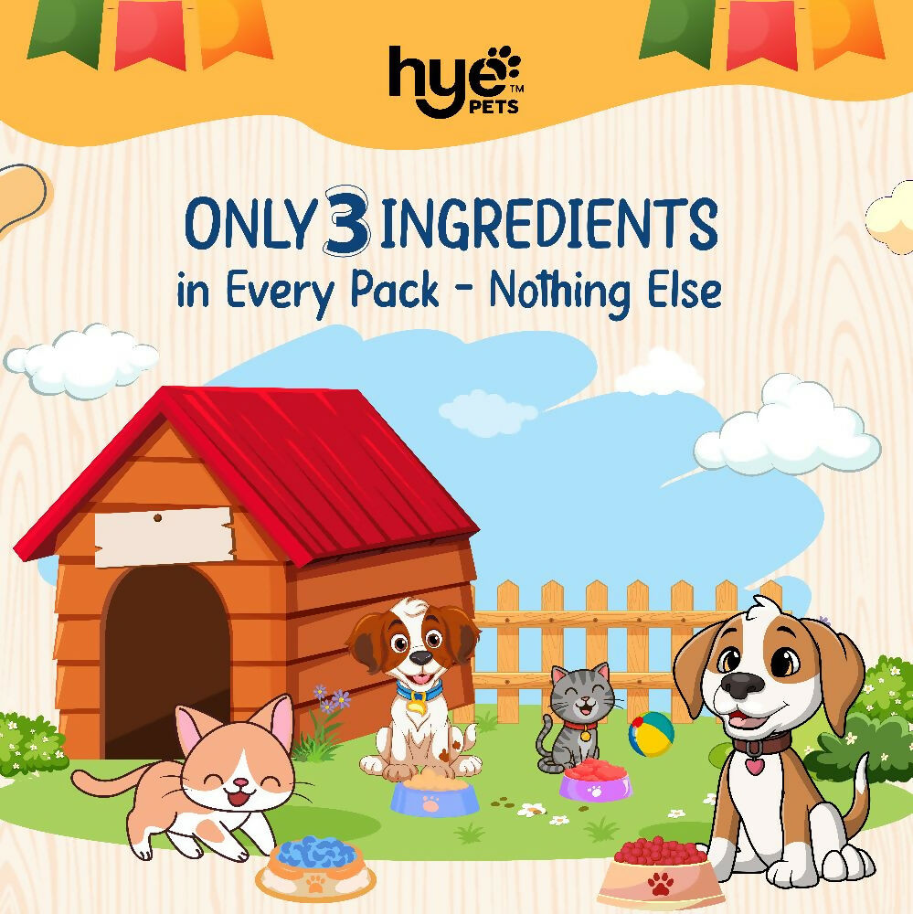 Hye Pets Super Treats For Super Pets – Freeze Dried Treats Made With Goat Milk, Pumpkin & Banana - Swadesiicart