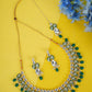 Divisha Alloy Gold-plated Green Jewellery Set | Swadesiicart