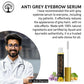 Ivory Natural Grey Eyebrow Serum - Rejuvenates, Nourishes, And Restores Natural Color Of Eyebrows | Swadesiicart