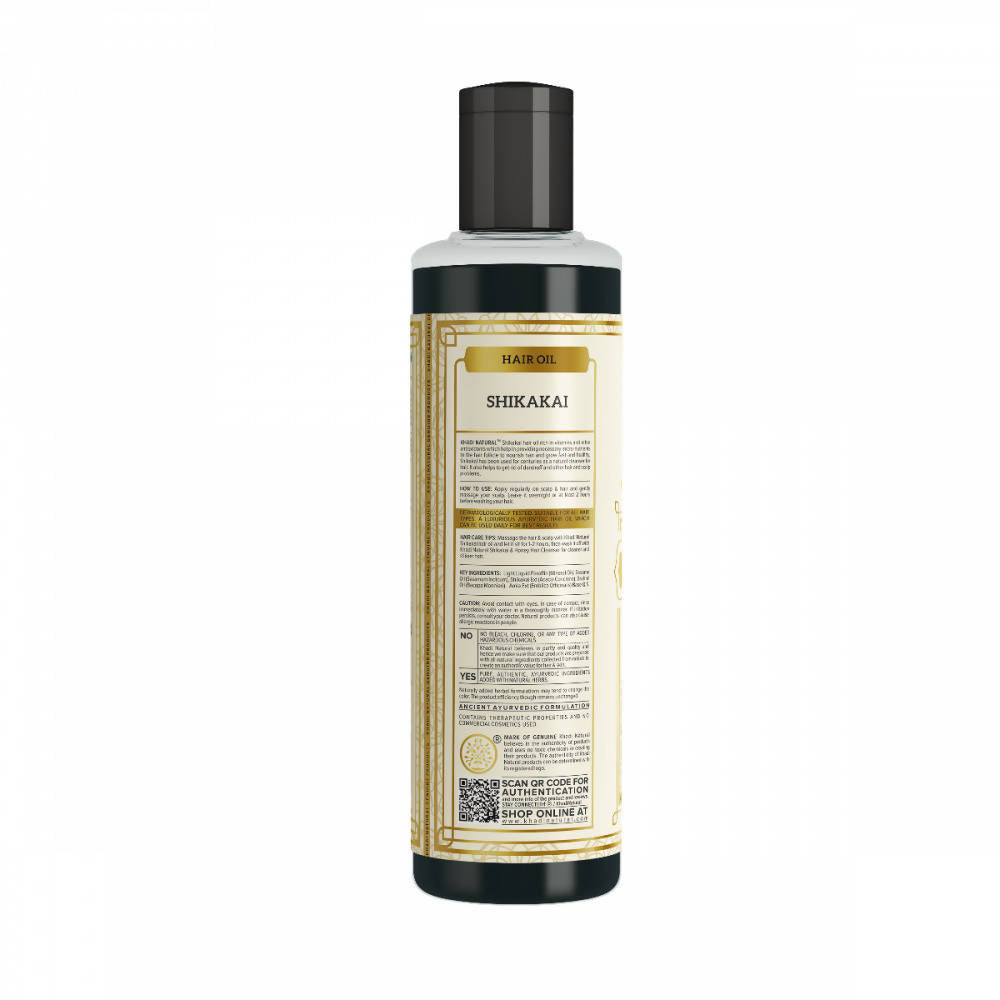 Khadi Natural Shikakai Hair Oil - Limited Time Offer - Swadesiicart